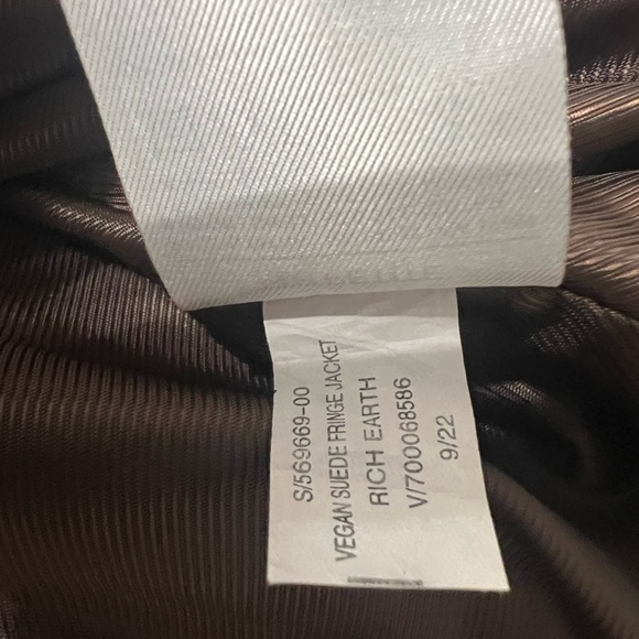 Banana Republic Dark Brown Suede Fringe Jacket - Picture 9 of 13